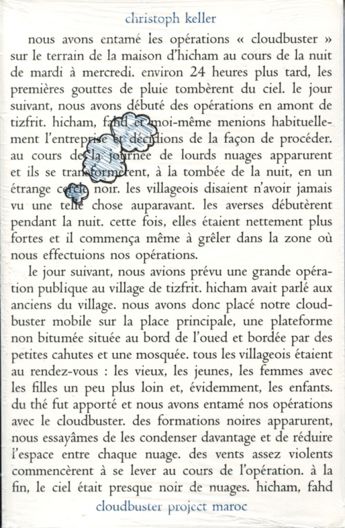 Cloudbuster Project Maroc (French)