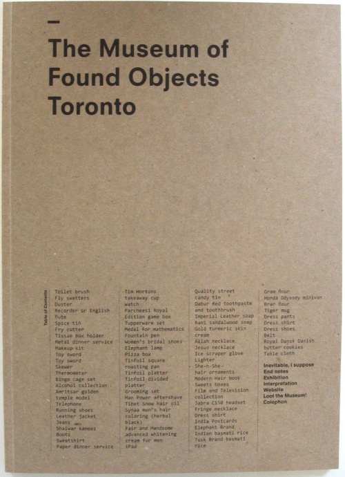 The Museum of Found Objects: Toronto