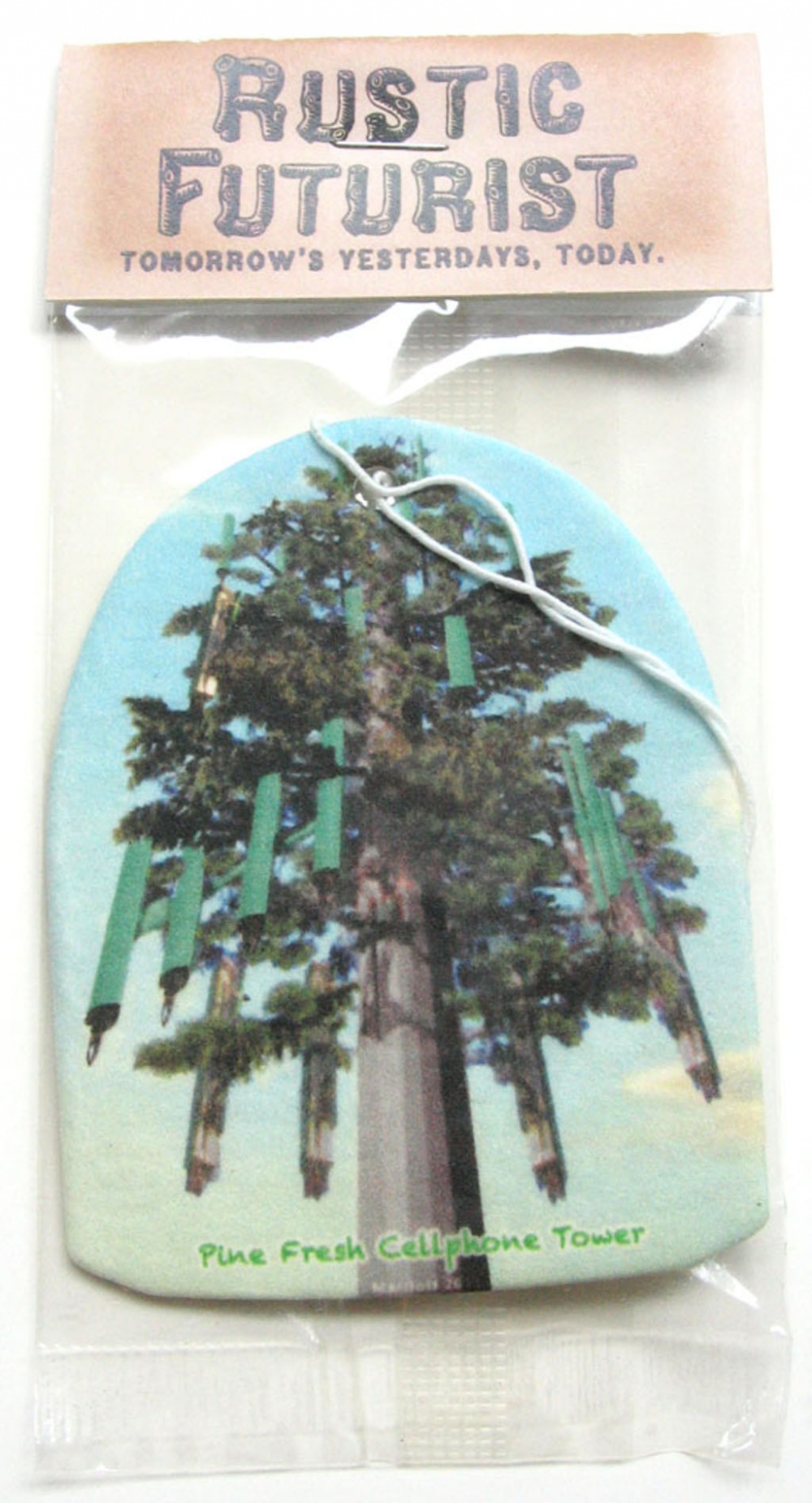 Rustic Futurist: Pine Fresh cellphone tower