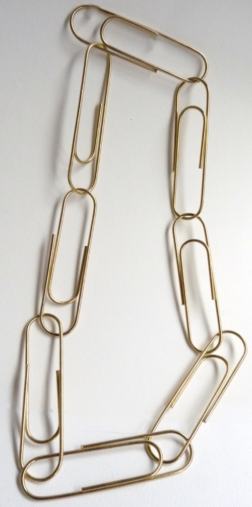 Double U Turn Octagon Necklace