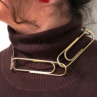 Janis Demkiw: Double U Turn Pentagon&#160;Necklace