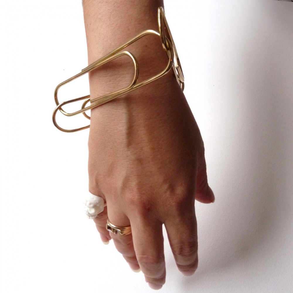 Double U Turn Triangle Bracelet (The Sasaki)