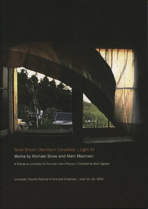 Solar Breath (Northern Caryatids) / Light Air exhibition brochur