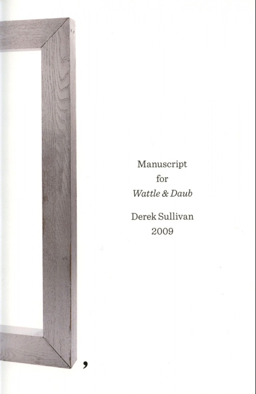 Manuscript for Wattle & Daub,