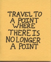 Travel to a Point Where There is No Longer a&#160;Point