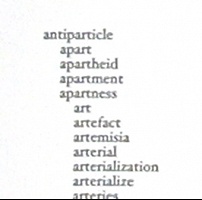 antiparticle to worrywart, 2008