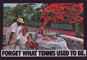 Forget what tennis used to be.