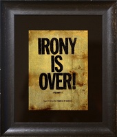 Irony is Over (After Lennon & Ono)