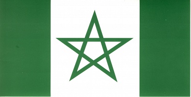 FASTWÜRMS: Green Pentagram&#160;sticker