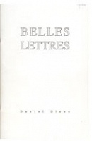 Daniel Olson: Belles&#160;Lettres