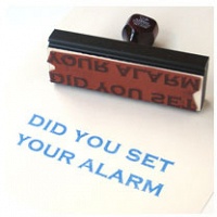 DID YOU SET YOUR ALARM (FOR WILL)