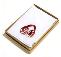 Safety Gear for Small Animals, embroidered handkerchief
