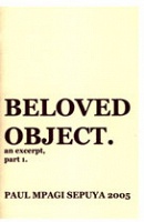 Beloved Object. an excerpt, part 1.