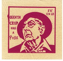 Quentin Crisp Has A Posse (patch)