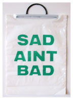 Sad Ain&#8217;t Bad shopping Bags 