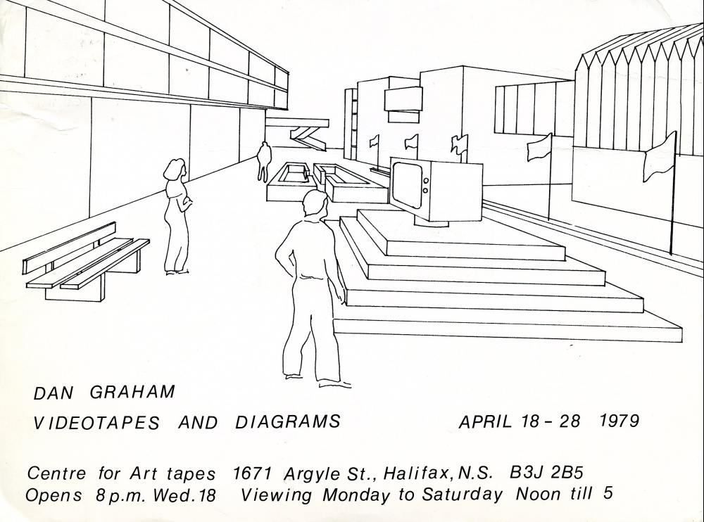 Dan Graham “Videotapes and Diagrams“, April 18 - 28, 1979, Centr