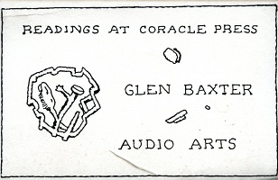 AUDIO ARTS - Reading at Coracle Press 5: Glen&#160;Baxter