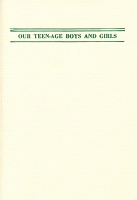 Maggie Lee: Our Teen-age Boys &amp;&#160;Girls