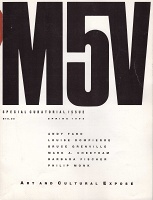 M5V Special Curatorial Issue 1992