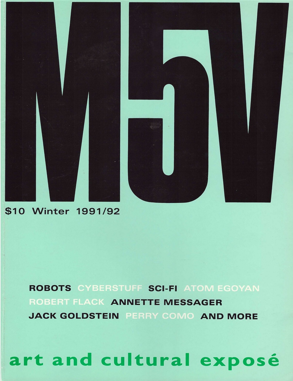 M5V Magazine, Winter 1991/92