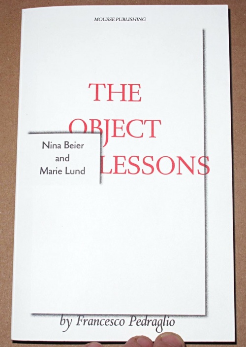 The Object Lessons - Nina Beier and Marie Lund