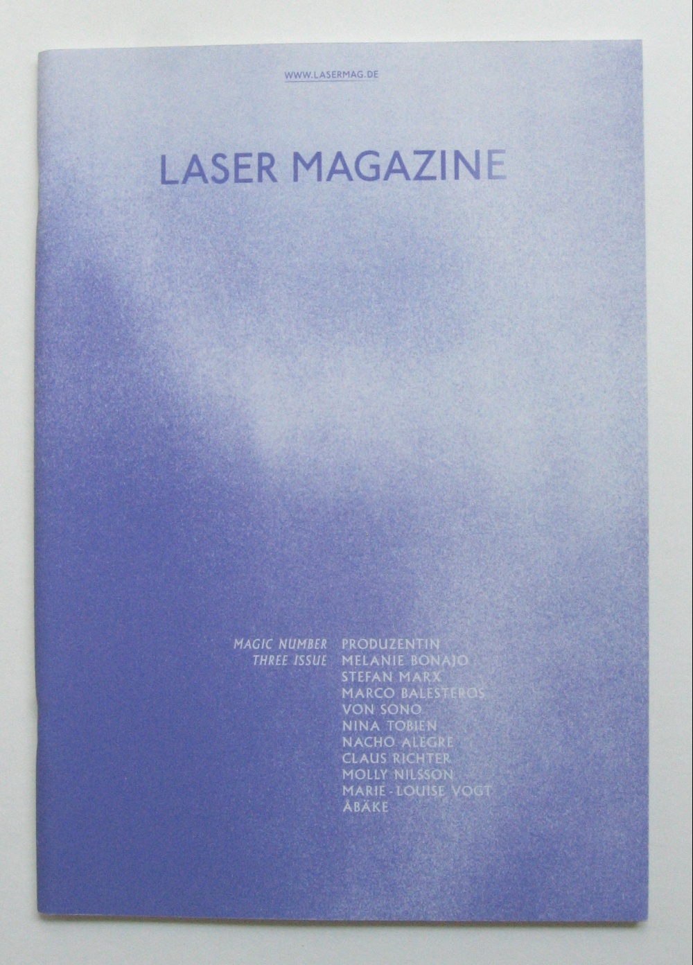 Laser Magazine, Magic Number Three Issue