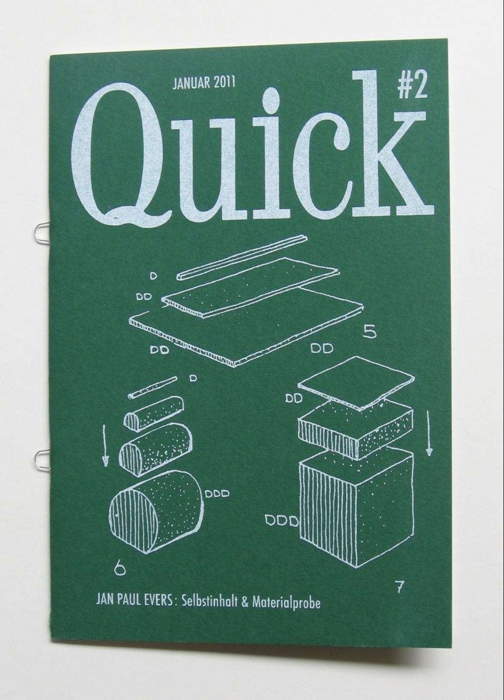 Quick #2: Selbstinhalt & Materialprobe