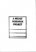 N.O. Cantsin: A Neoist Research&#160;Project