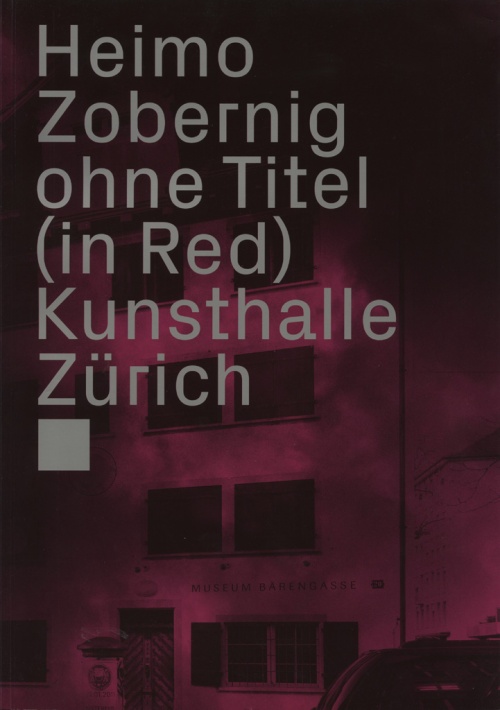 Heimo Zobernig: Ohne Titel (In Red)