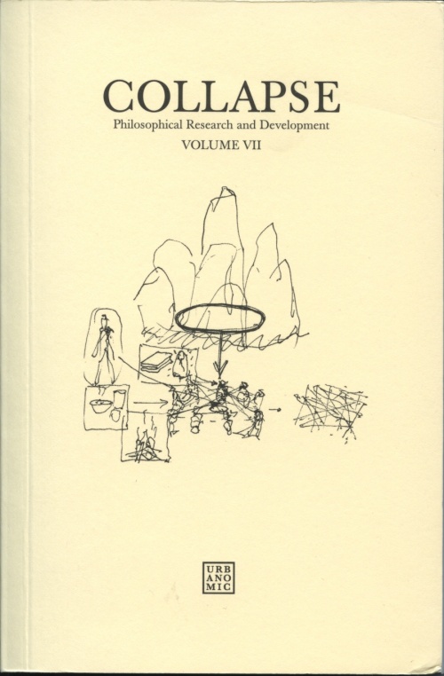 Collapse Volume VII: Culinary Materialism