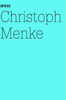 Christoph Menke: Aesthetics of Equality