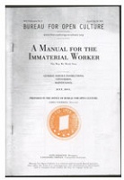 A Manual for the Immaterial Worker