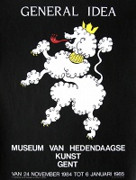 General Idea (Ghent Poodle) exhibition&#160;poster