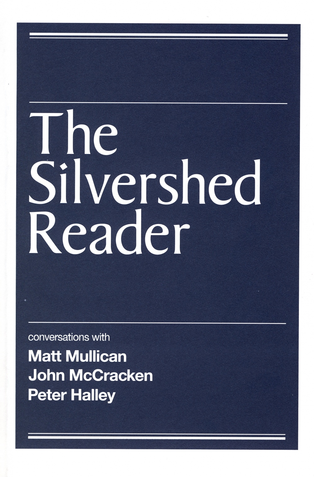 The Silvershed Reader