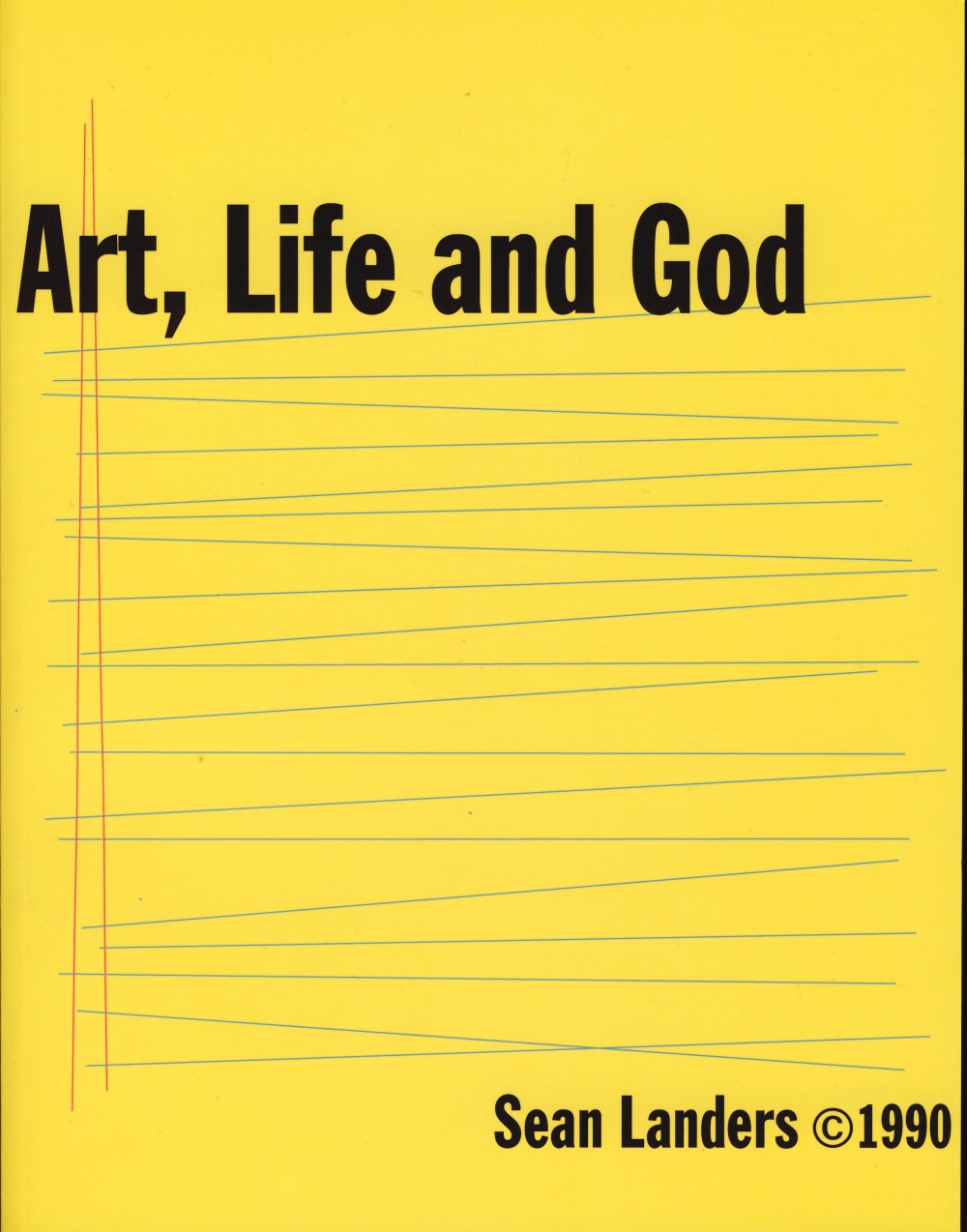 Sean Landers, Art, Life and God